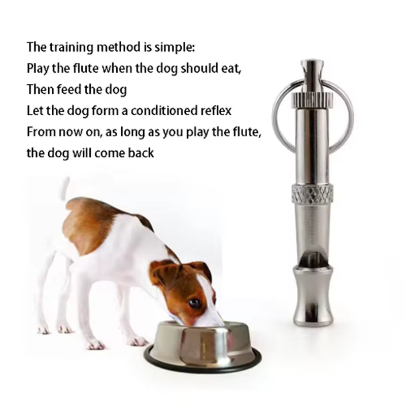 Pet Dog Whistle to Stop Barking Bark Control for Dogs Training Deterrent Whistle Puppy Adjustable Training Dog Accessories