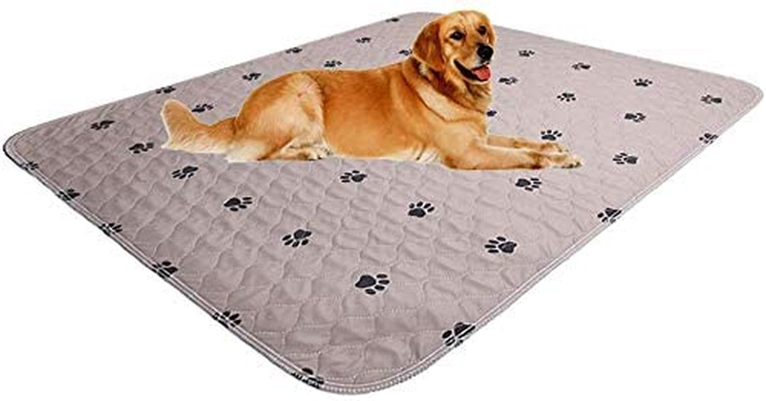 Washable Dog Pee Pads with Puppy Grooming Gloves,Puppy Pads,Reusable Pet Training Pads,Waterproof Pet Pads for Dog Bed Mat,Super Absorbing Whelping Pads
