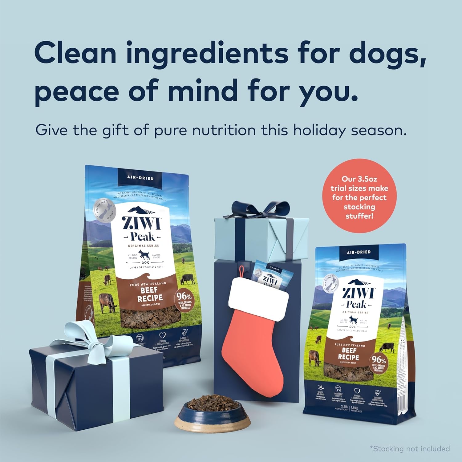 Peak Air-Dried Dog Food – Beef - All Natural, High Protein, Grain Free, Limited Ingredient W/ Superfoods (16Oz)